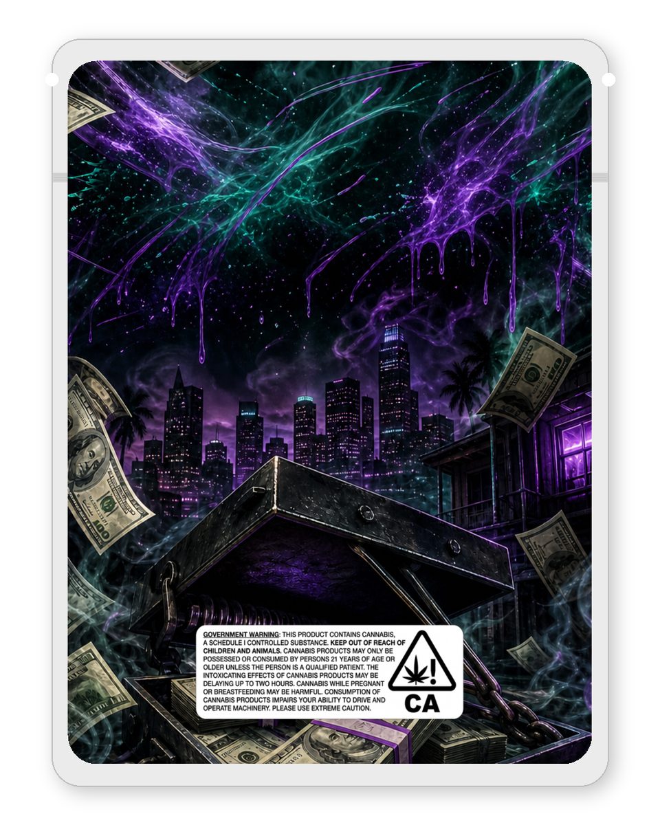 motion custom 4"x5" mylar bag design (back)