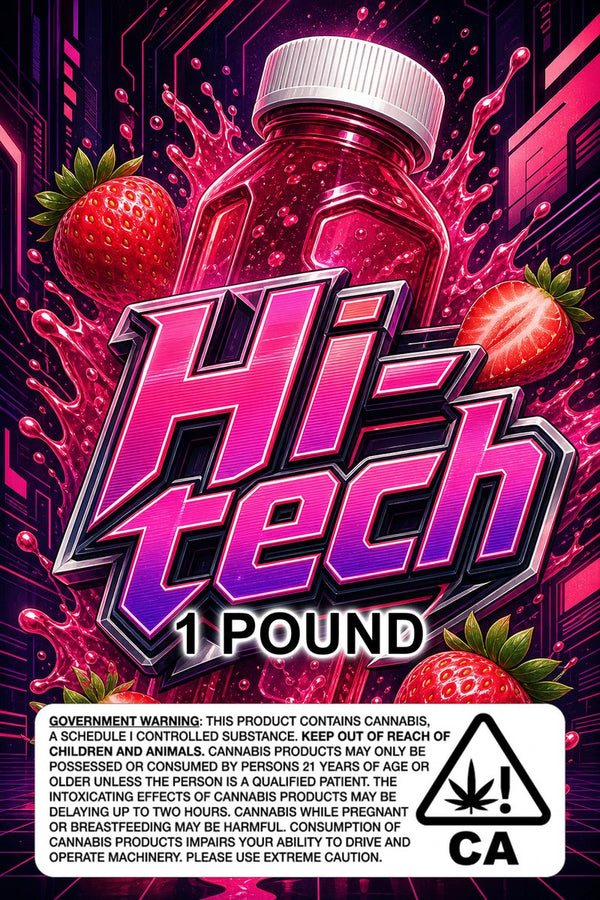 Hi-tech custom 6x9 pound bag sticker / turkey-bag flavor label
