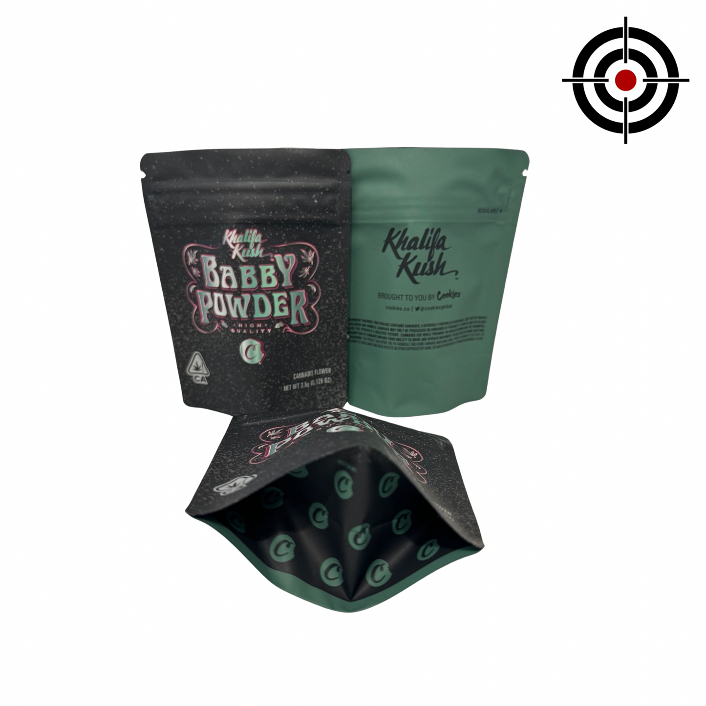 Babby Powder Mylar Bags 3.5g Cookies