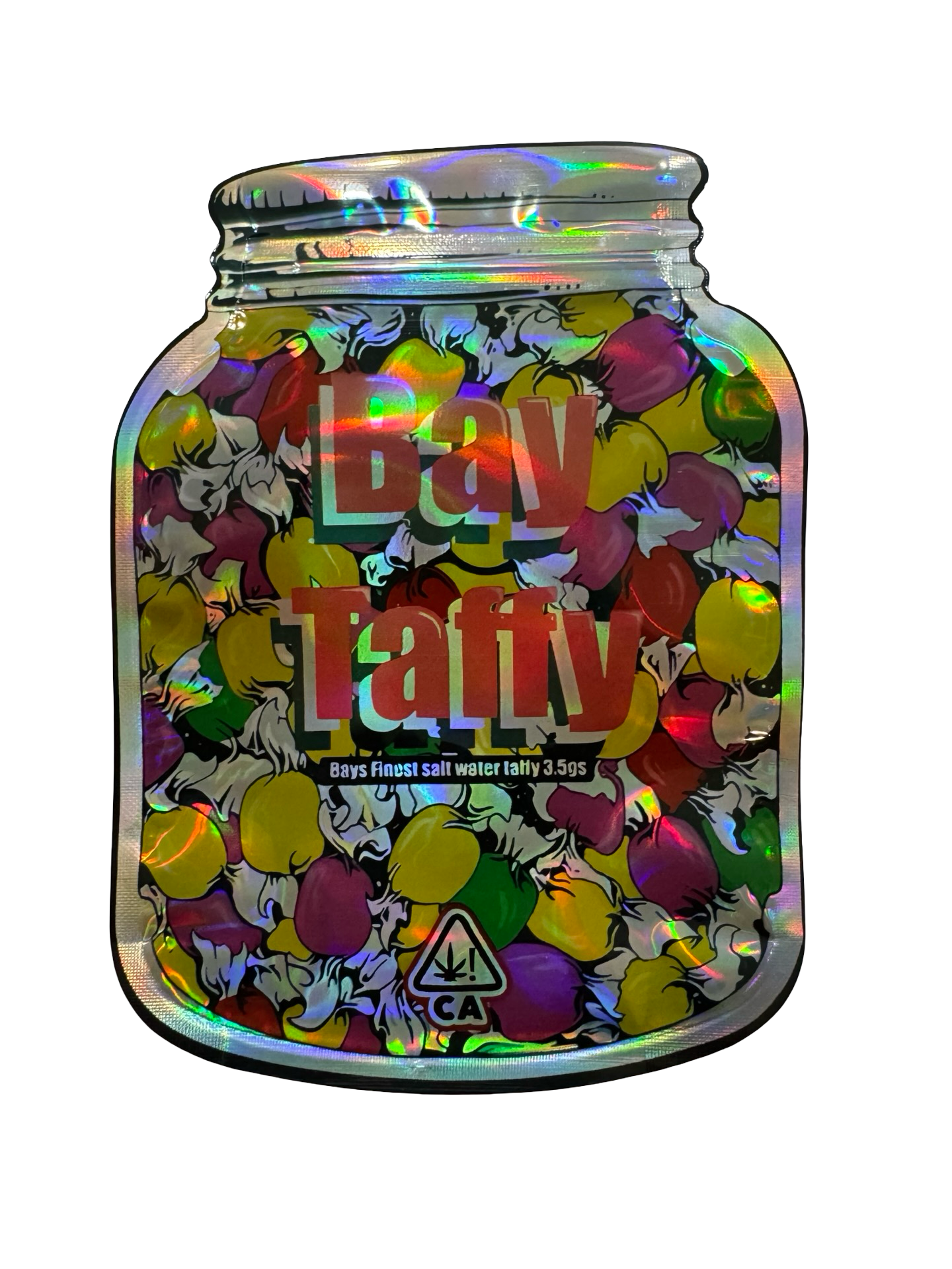 Bay Taffy Mylar Bags 3.5g