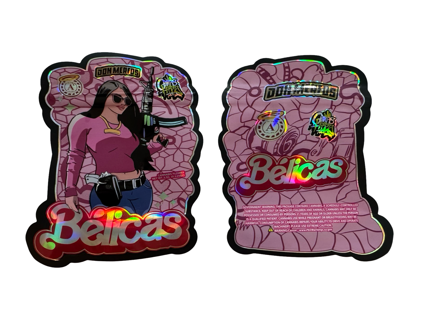 Belicas Mylar Bags 3.5g Don Merfos