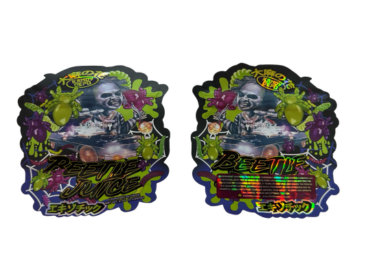 Betelgeuse Mylar Bags 3.5g Kandy Depo (Only $0.21 Each) — 3.5g pre‑printed mylar bag — overview (front, back & gusset)