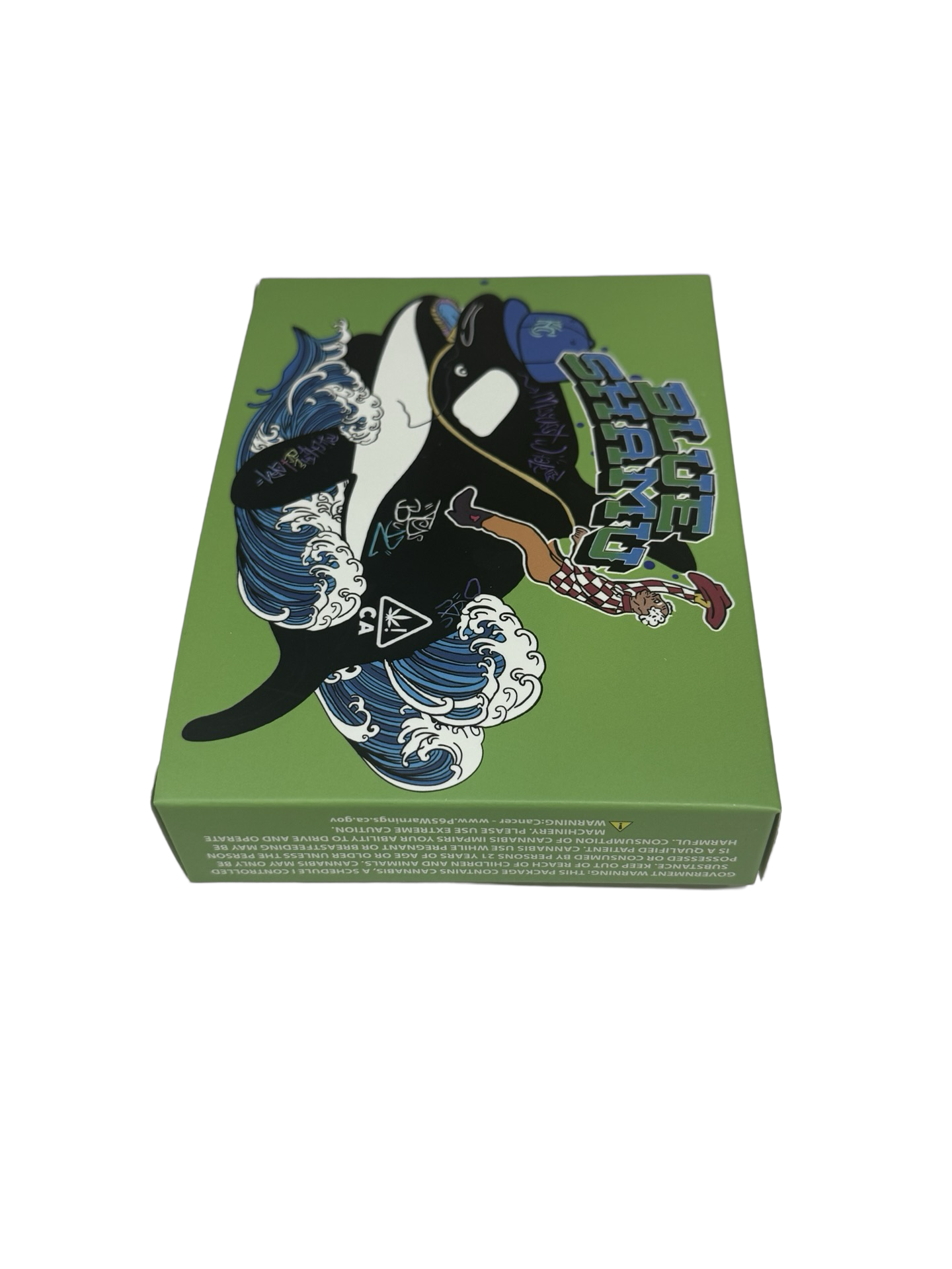 Blue Shamu 3.5g Mylar Bags & Boxes Teds Budz