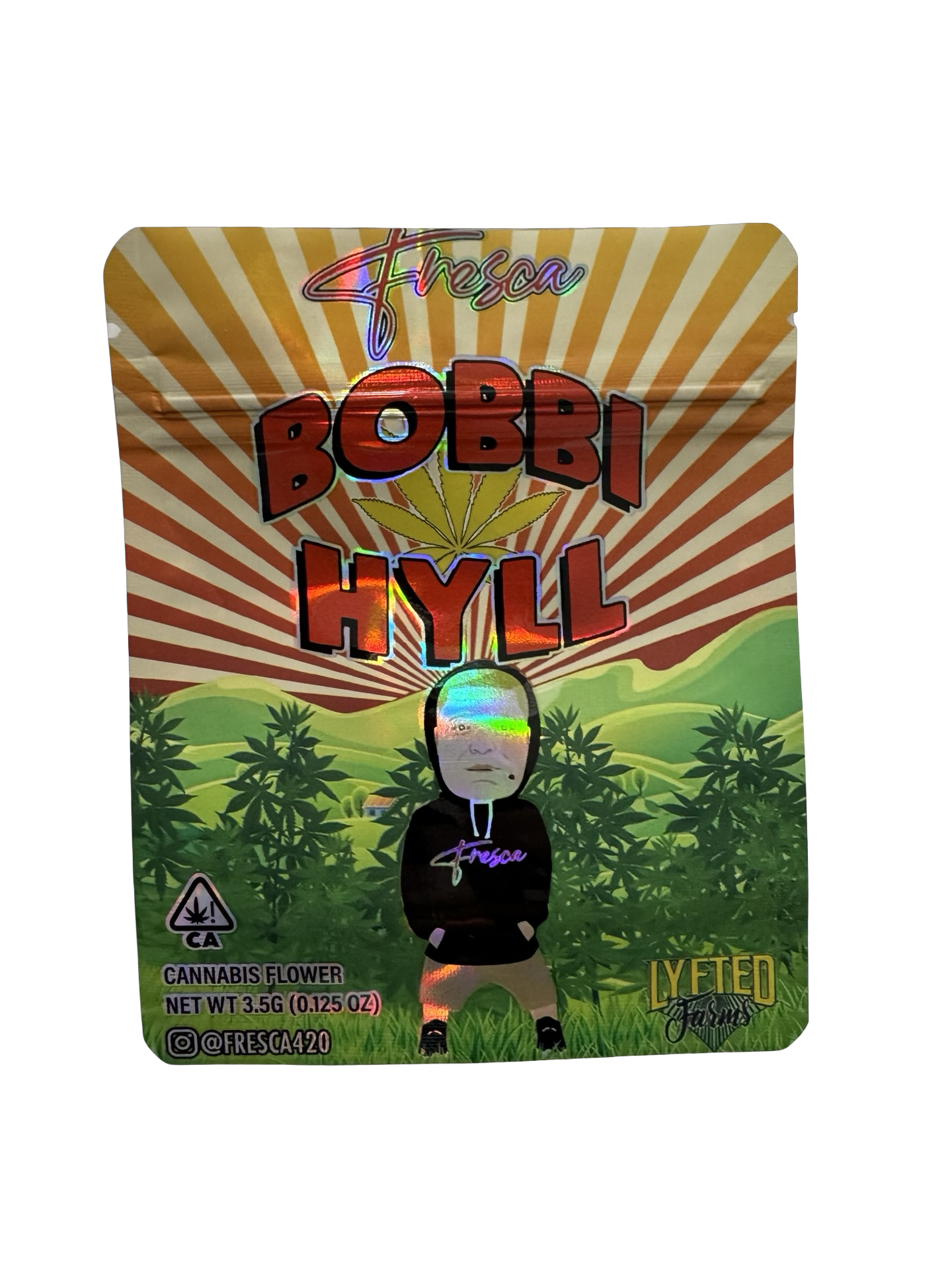 Bobbi Hyll Mylar Bags 3.5g Fresca