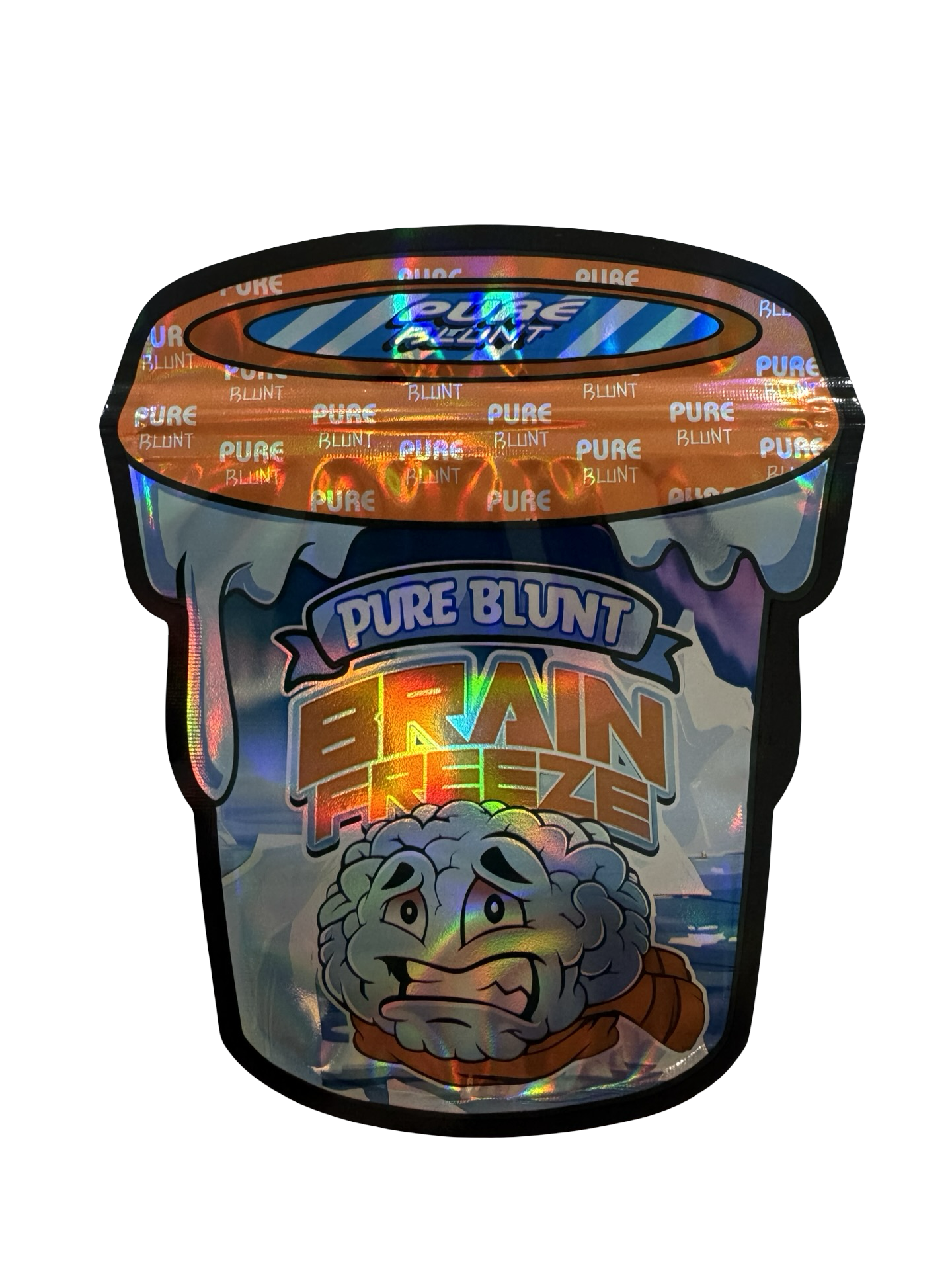 Brain Freeze Mylar Bags 3.5g Pure Blunt