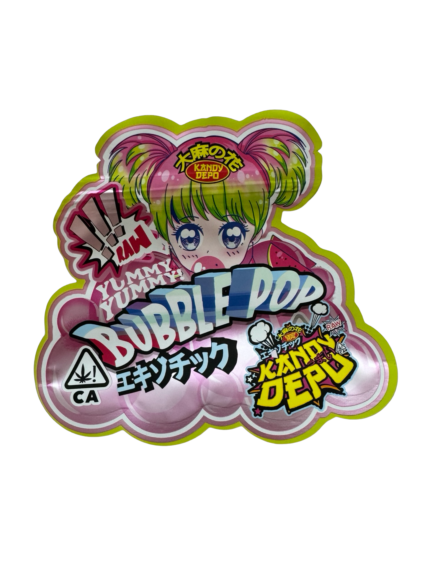 Bubble Pop Mylar Bags 3.5g Kandy Depo