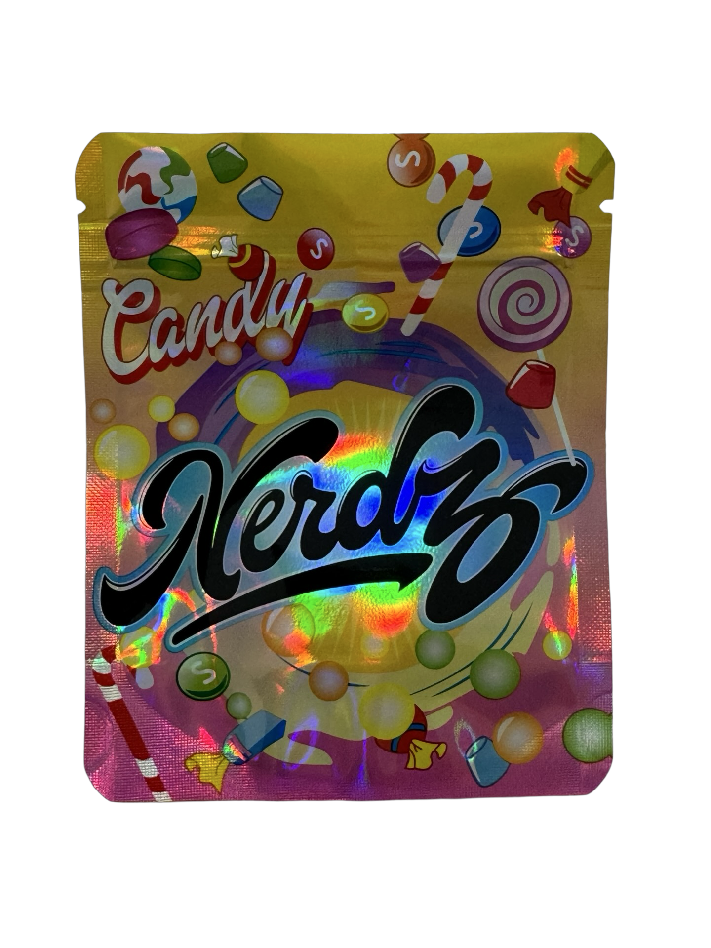 Candy Nerdz Mylar Bags 3.5g SherbMoney