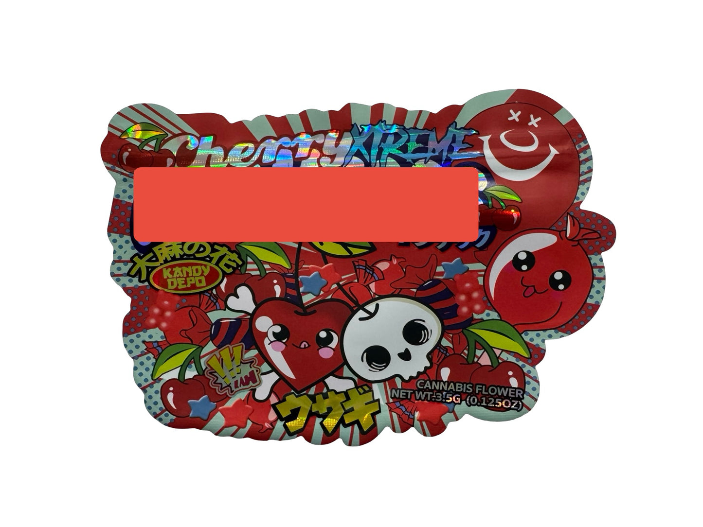 Cherry Extreme Zirheadz Mylar Bags 3.5g Kandy Depo