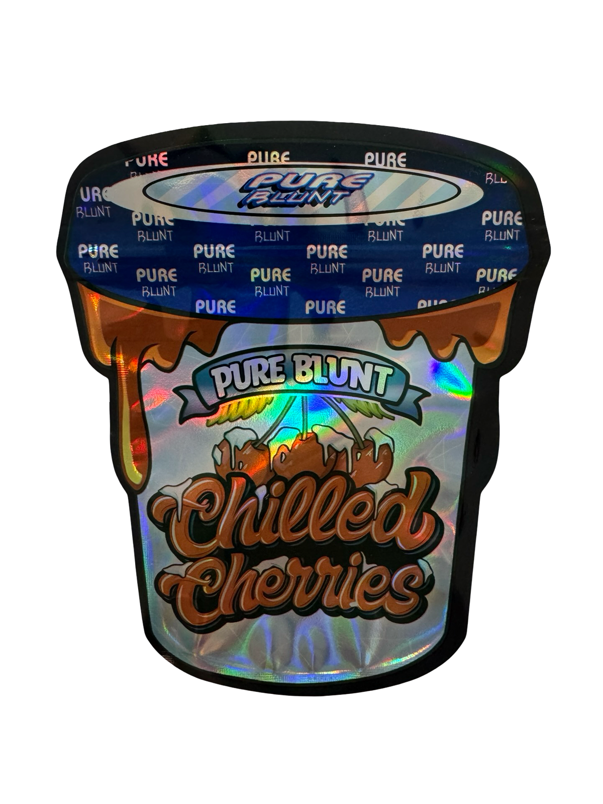 Copy Mac Mylar Bags 3 5G Pure Blunt Only 0 21 Each — 3.5g pre‑printed mylar bag — back