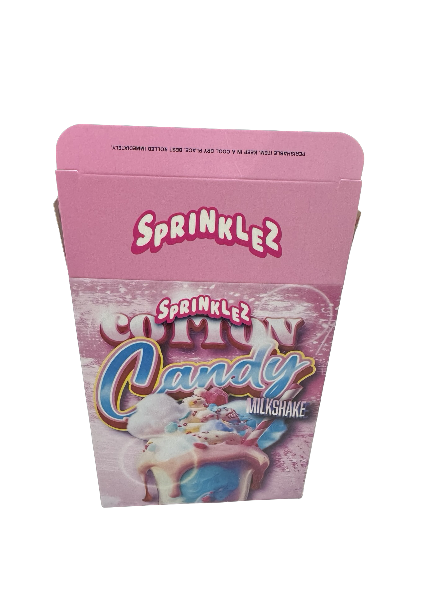Cotton Candy Milkshake 3.5g Mylar Bags & Boxes Sprinklez