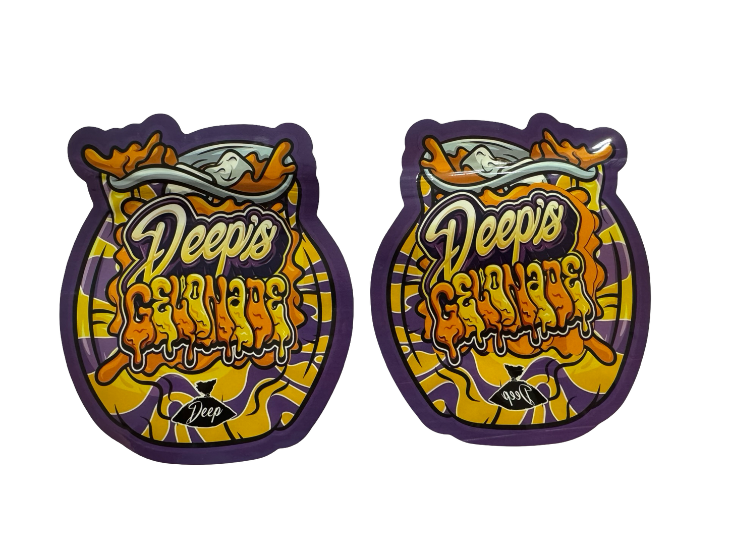 Deep’s Gelonade Mylar Bags 3.5g Deep in the Bag