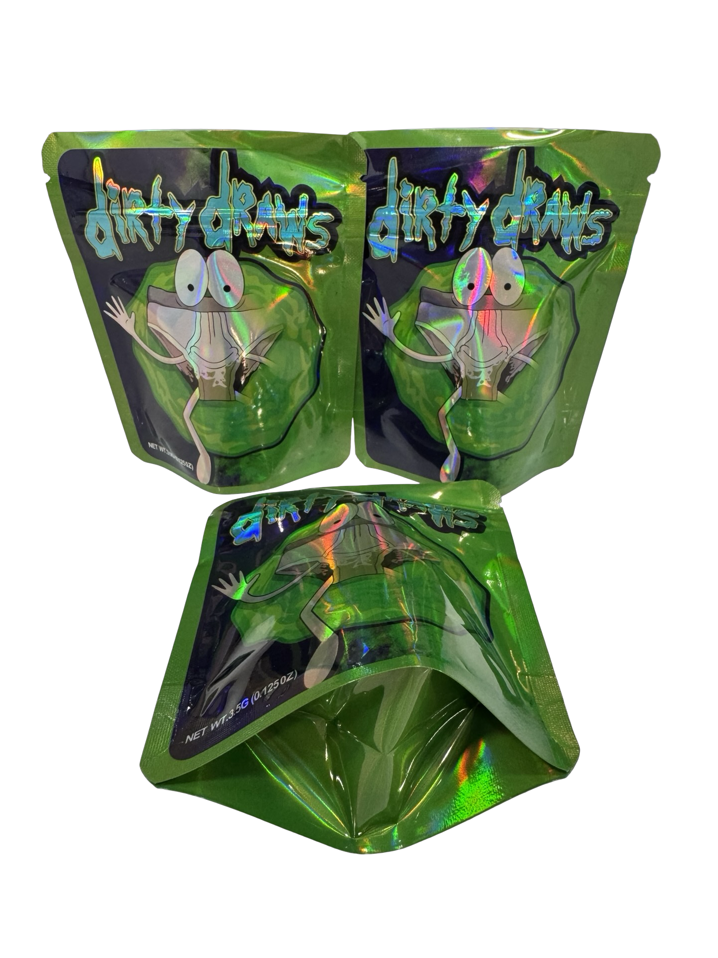 Dirty Draws Mylar Bags 3.5g