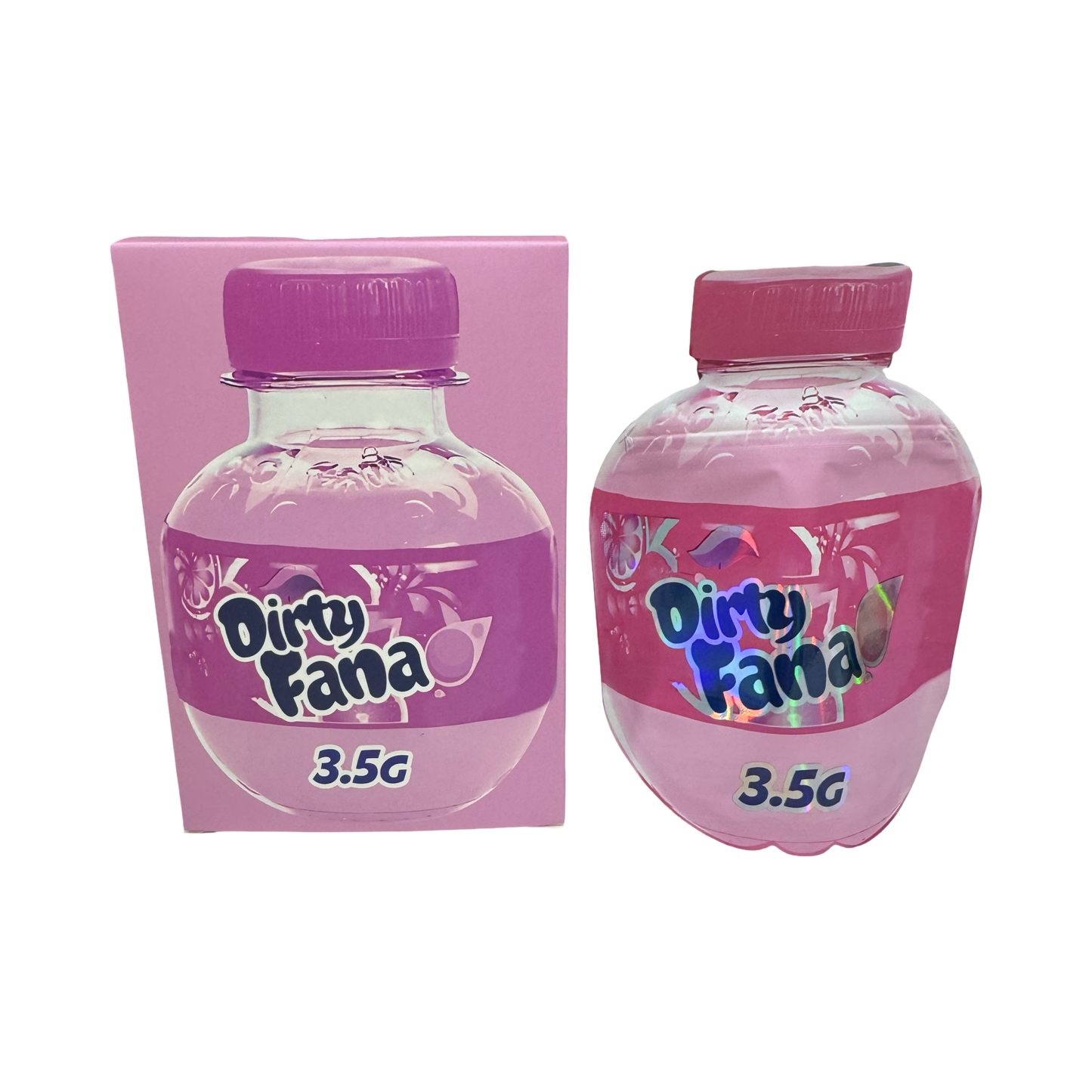 Dirty Fana 3.5g Mylar Bags & Boxes High Tolerance