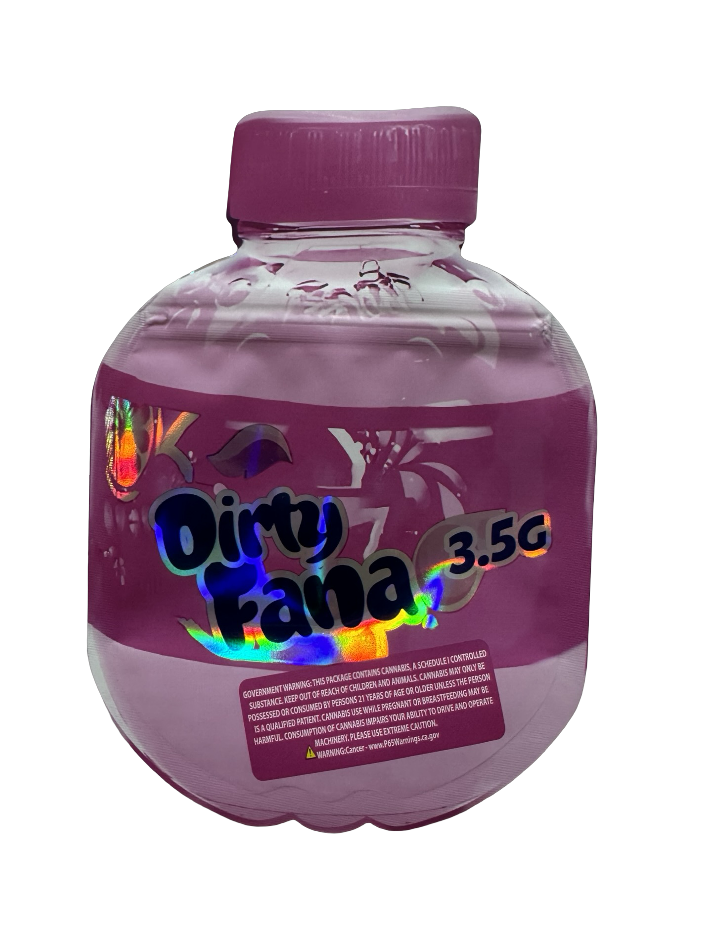 Dirty Fana 3.5g Mylar Bags & Boxes High Tolerance