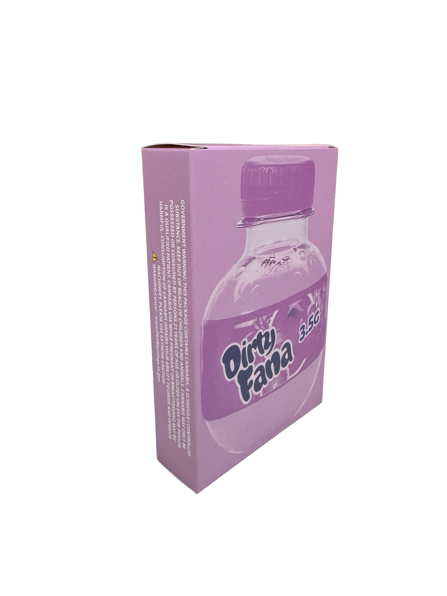 Dirty Fana 3.5g Mylar Bags & Boxes High Tolerance