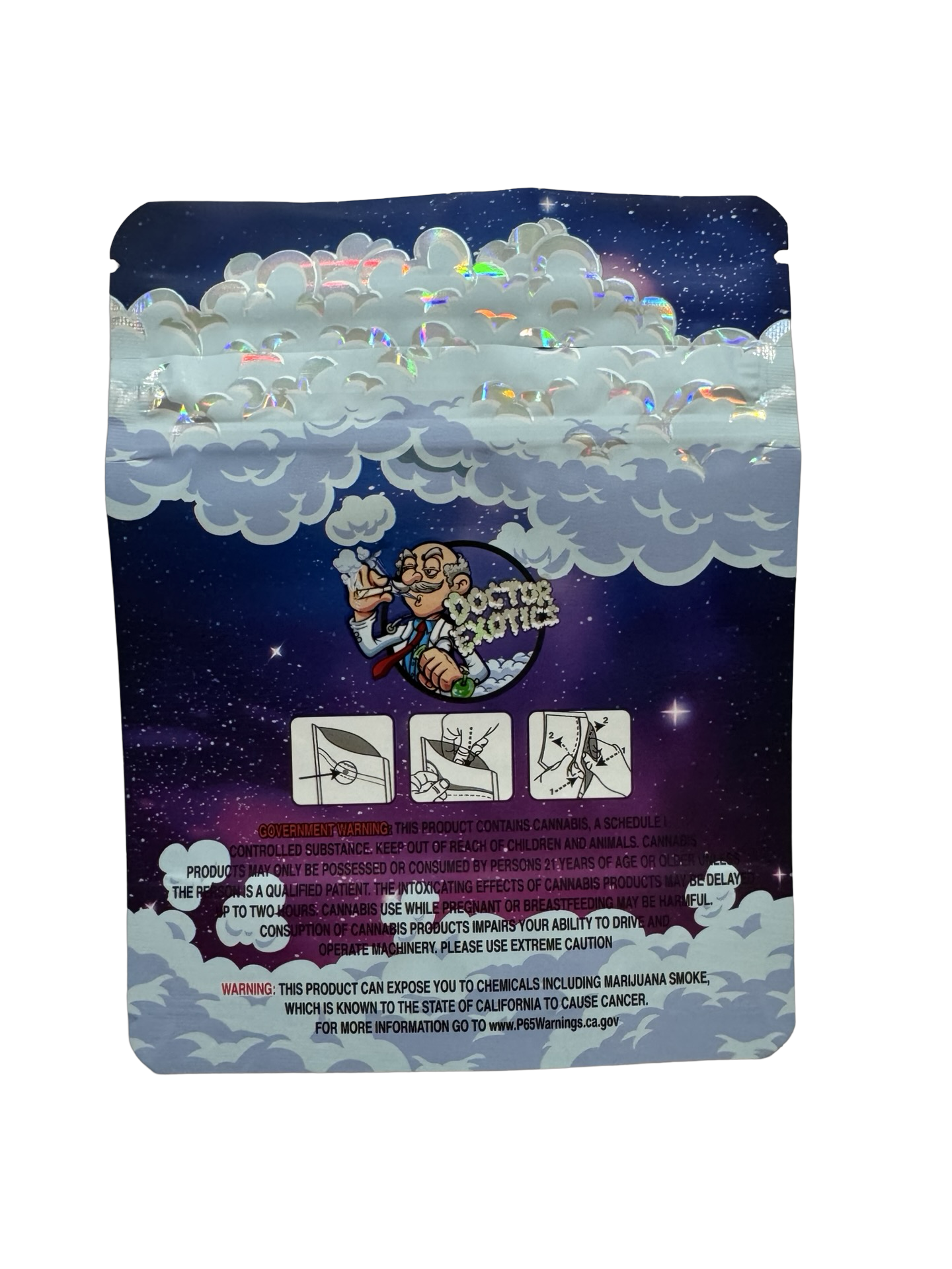 Doctor Exotics (original) Mylar Bags 3.5g Doctor Exotics