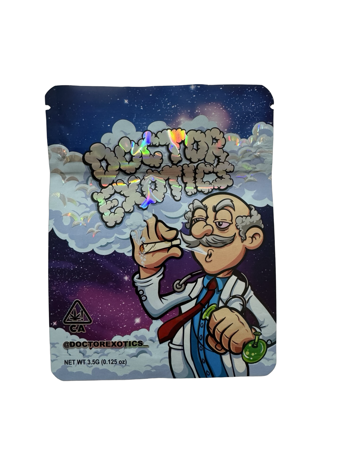 Doctor Exotics (original) Mylar Bags 3.5g Doctor Exotics
