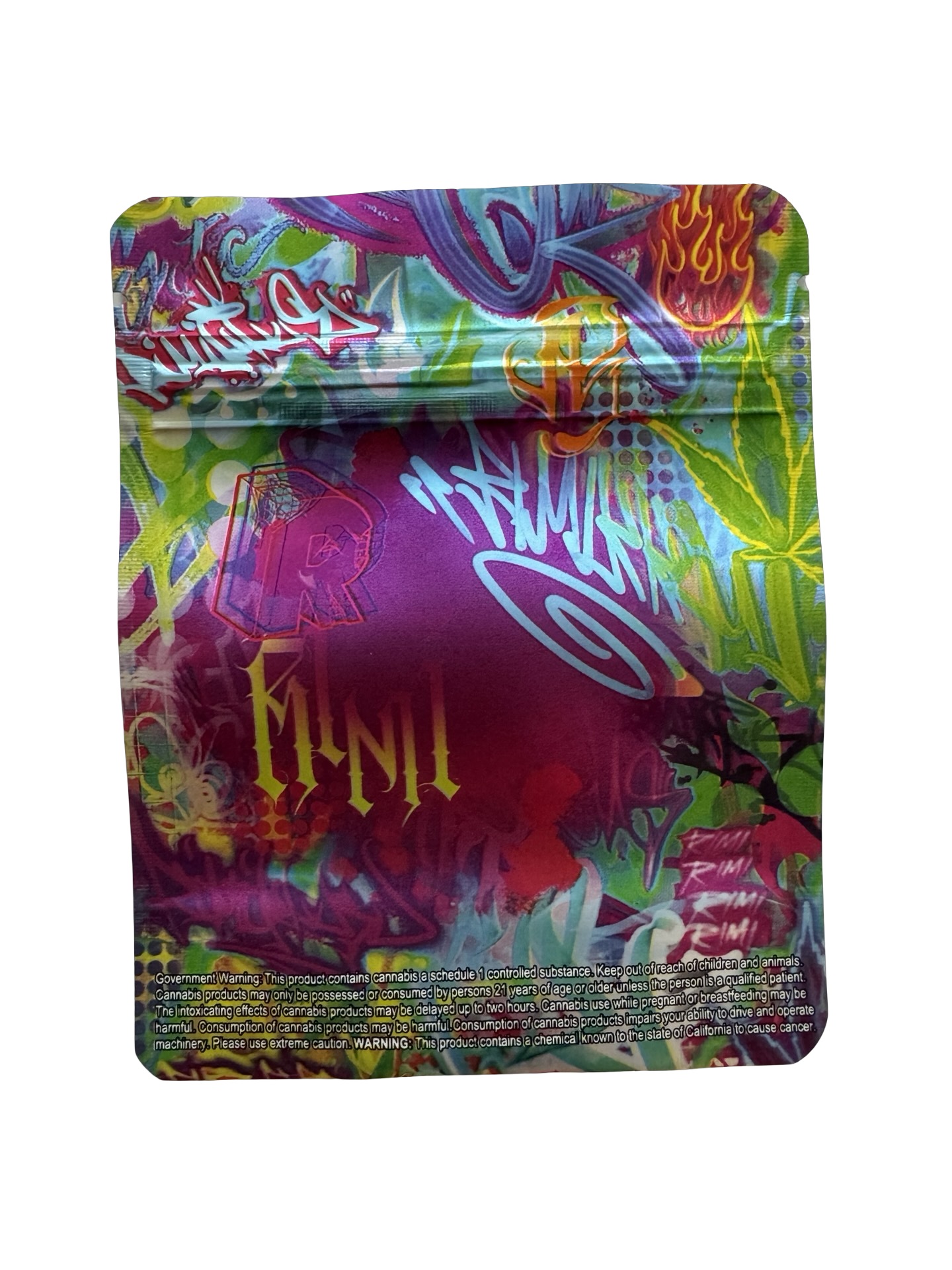 Elite Range V Mylar Bags 3.5g Runtz