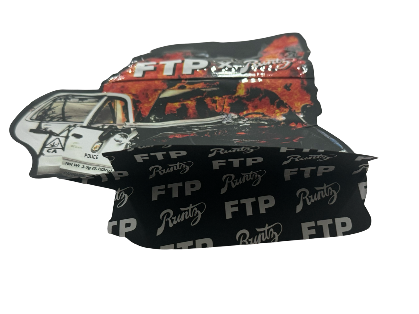 Ftp X Runtz Mylar Bags 3 5G Runtz — 3.5g pre‑printed mylar bag — front