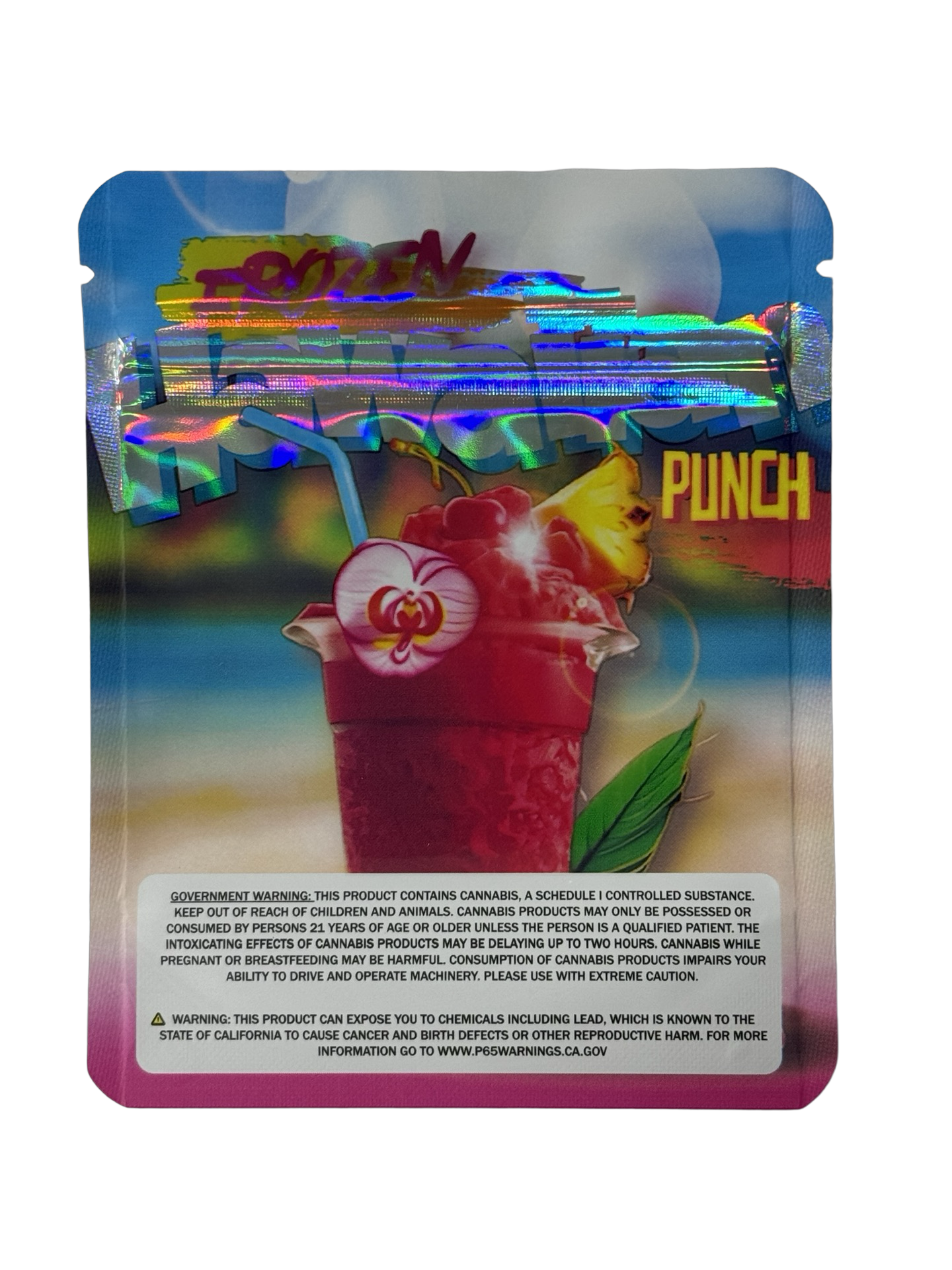 Frozen Hawaiian Punch Mylar Bags 3.5g Sprinklez