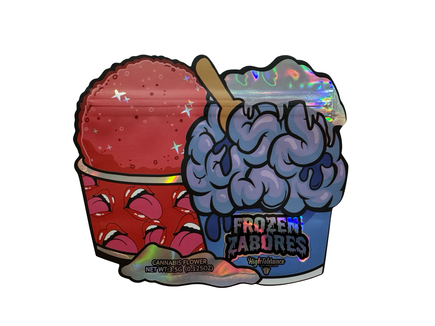 Frozen Zabores Mylar Bags 3.5g High Tolerance
