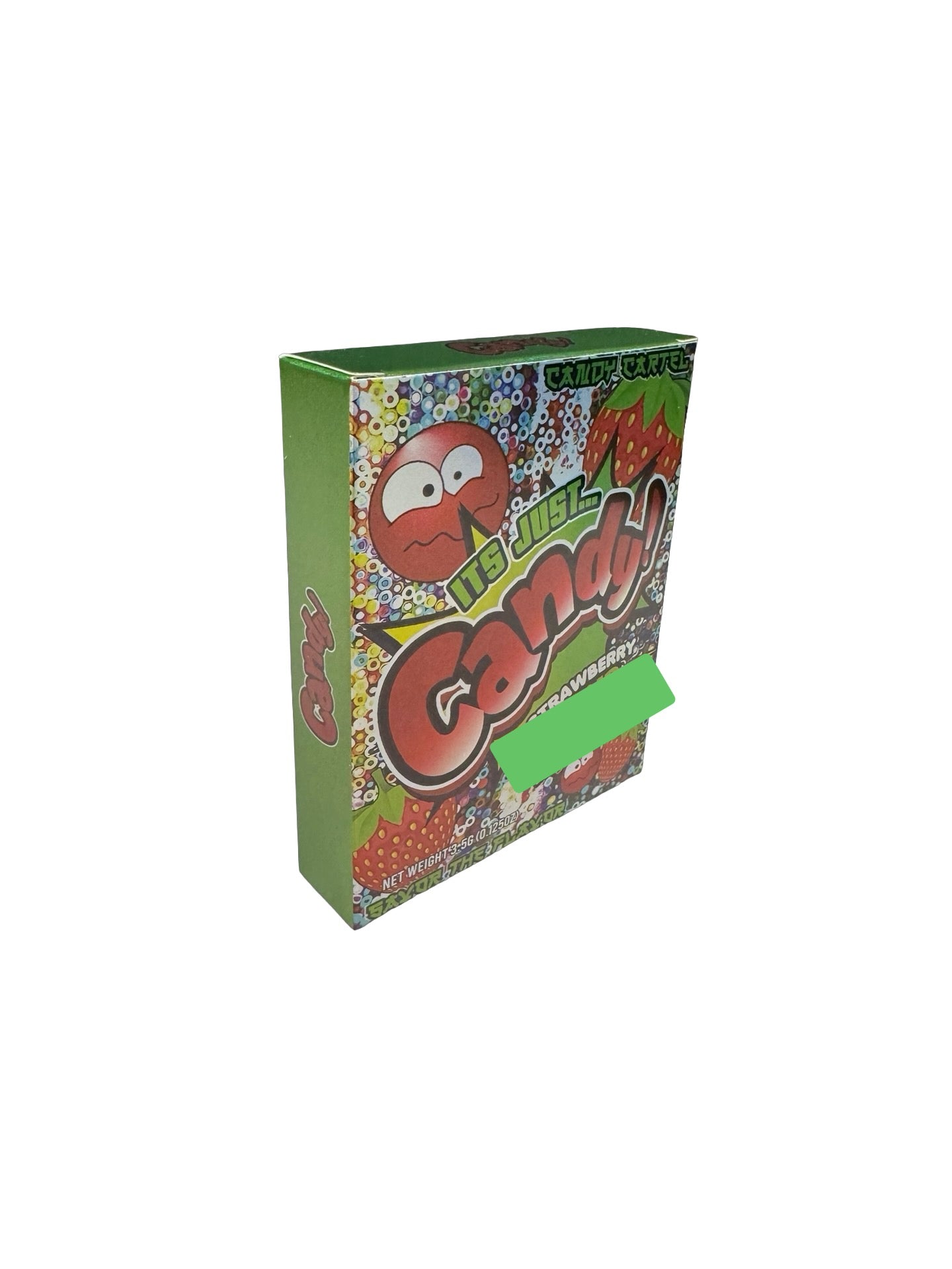 Strawberry Zour Punch 3.5g Mylar Bags & Boxes Candy Cartel
