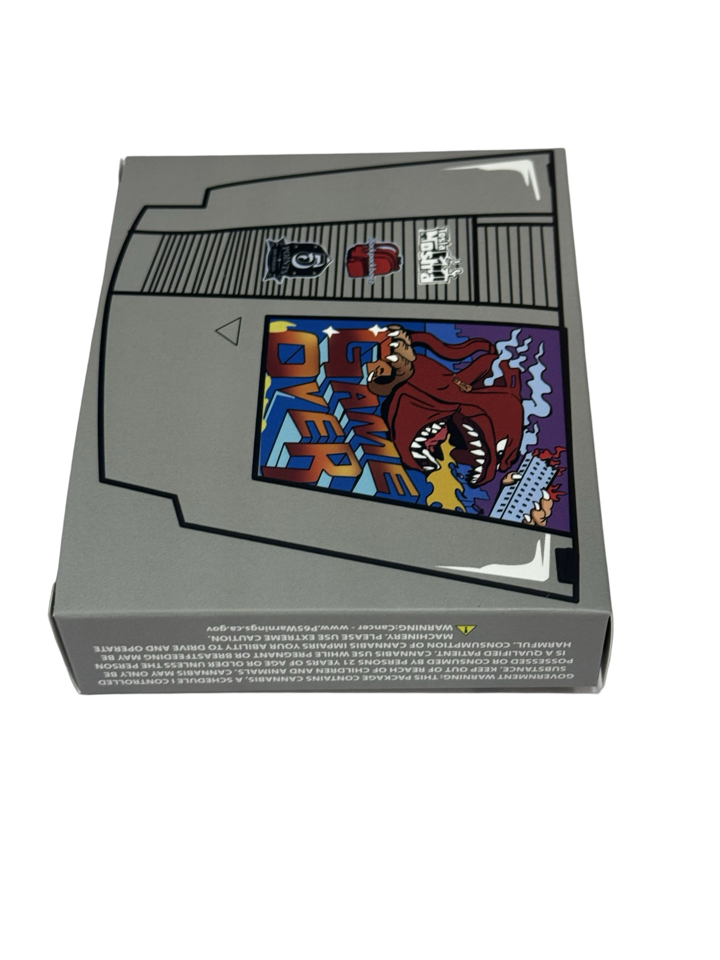Game Over 3.5g Mylar Bags & Boxes Backpack Boyz