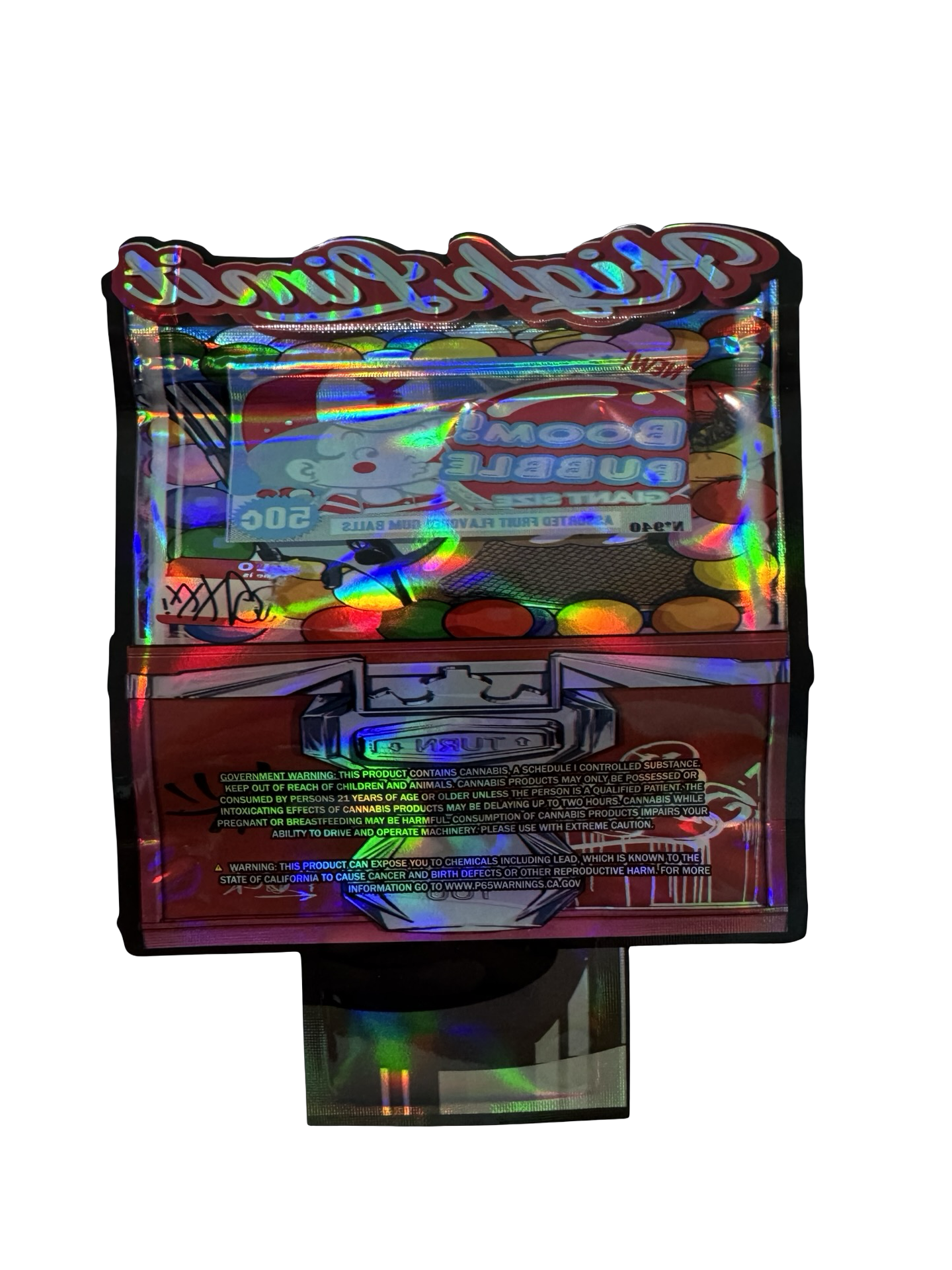 Gum Balls Mylar Bags 3.5g High Limit