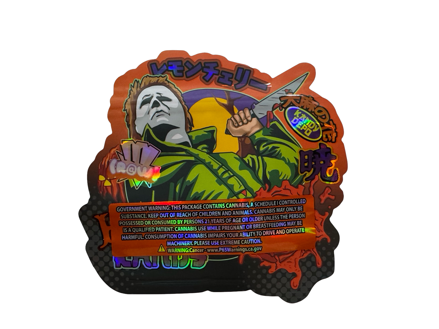 Halloween Kandy Mylar Bags 3.5g Kandy Depo