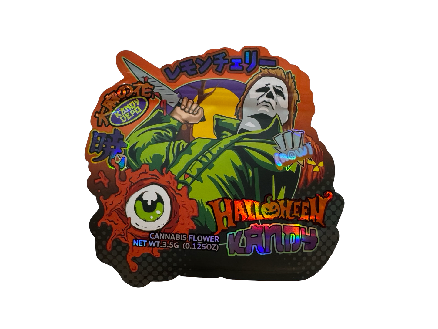 Halloween Kandy Mylar Bags 3.5g Kandy Depo