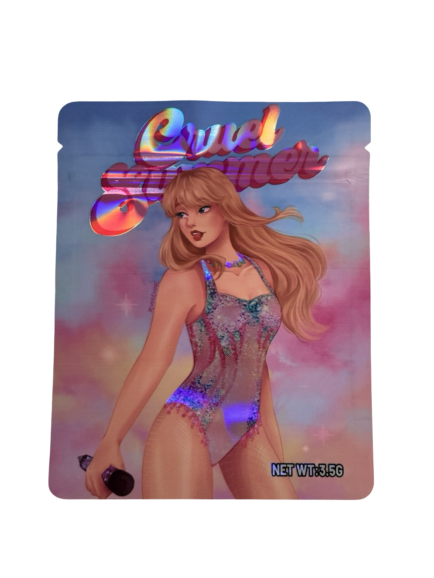 Cruel Summer Mylar Bags 3.5g (Only $0.21 Each)
