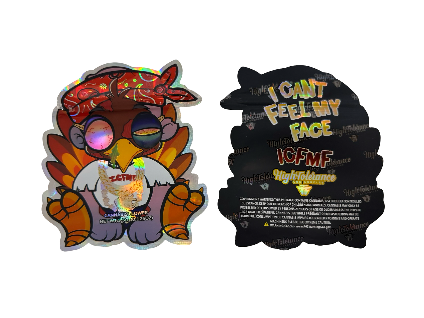 Bird Shot ICFMF 3.5g Mylar Bags & Boxes High Tolerance