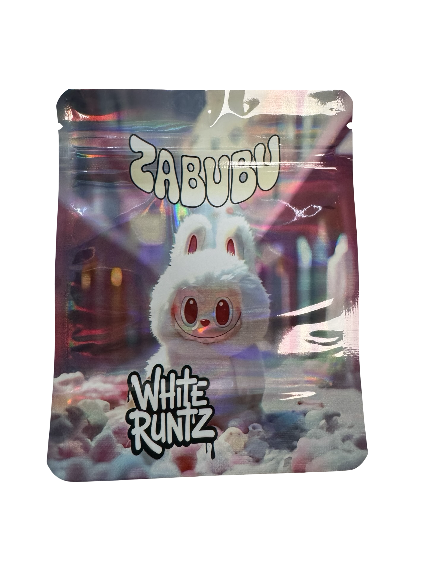 White Runtz 3.5g Mylar Bags Zabubu ($0.09 per bag)