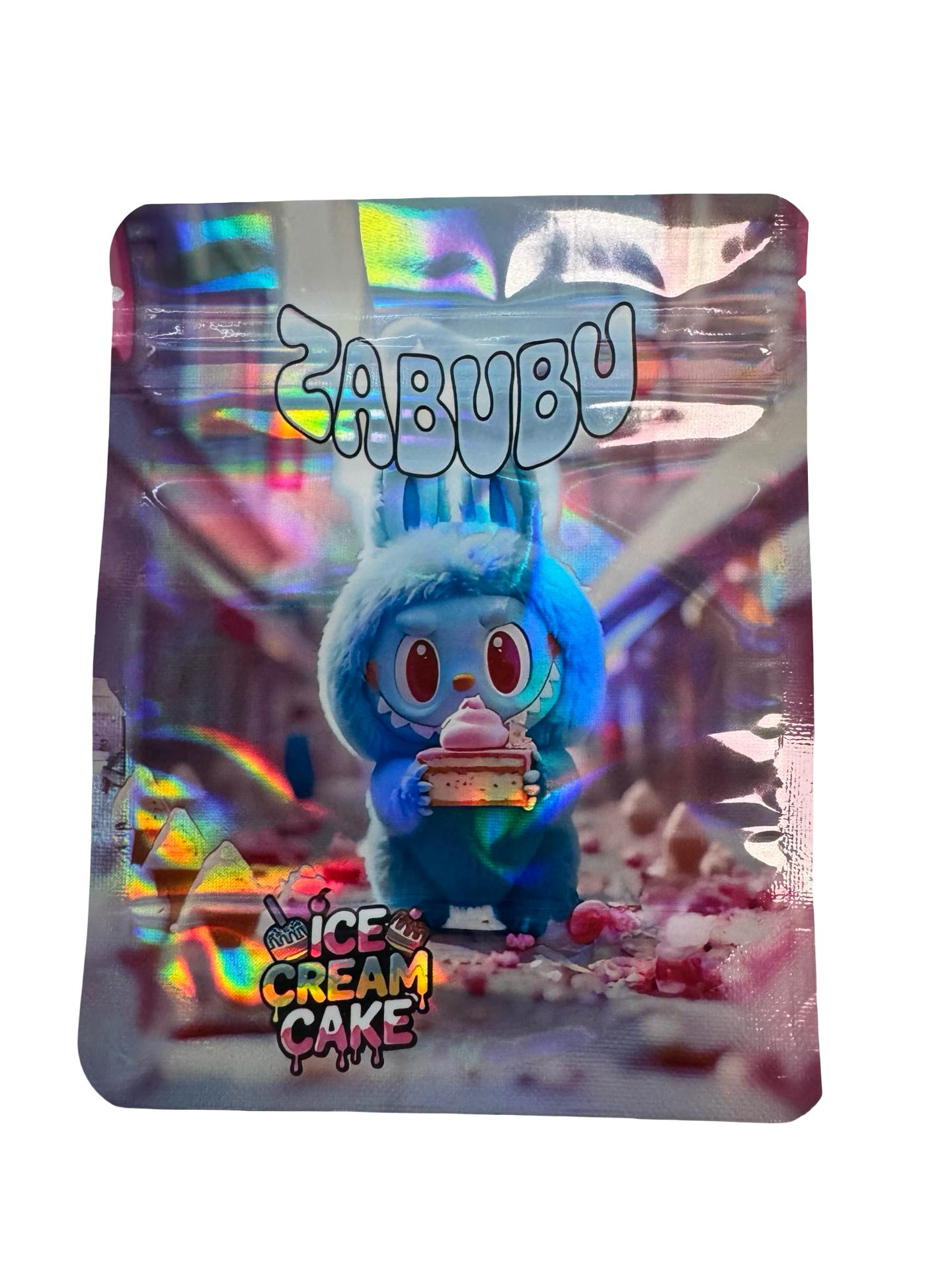 Ice Cream Cake 3.5g Mylar Bags Zabubu ($0.09 per bag)