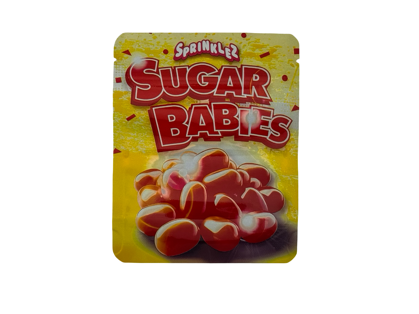 Sugar Babies 3.5g Mylar Bags Sprinklez ($0.09 per bag) - Fire Mylar