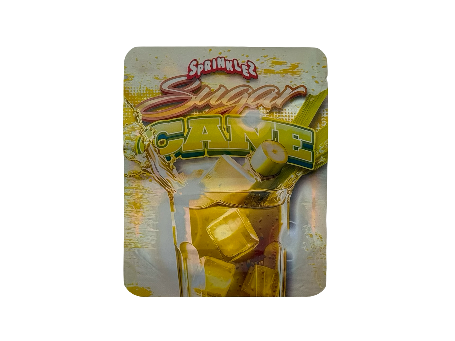 Sugar Cane 3.5g Mylar Bags Sprinklez ($0.09 per bag) - Fire Mylar