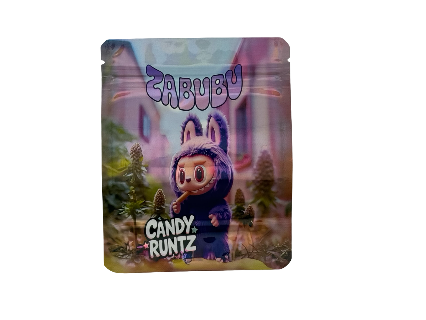Candy Runtz 3.5g Mylar Bags Zabubu ($0.09 per bag) - Fire Mylar