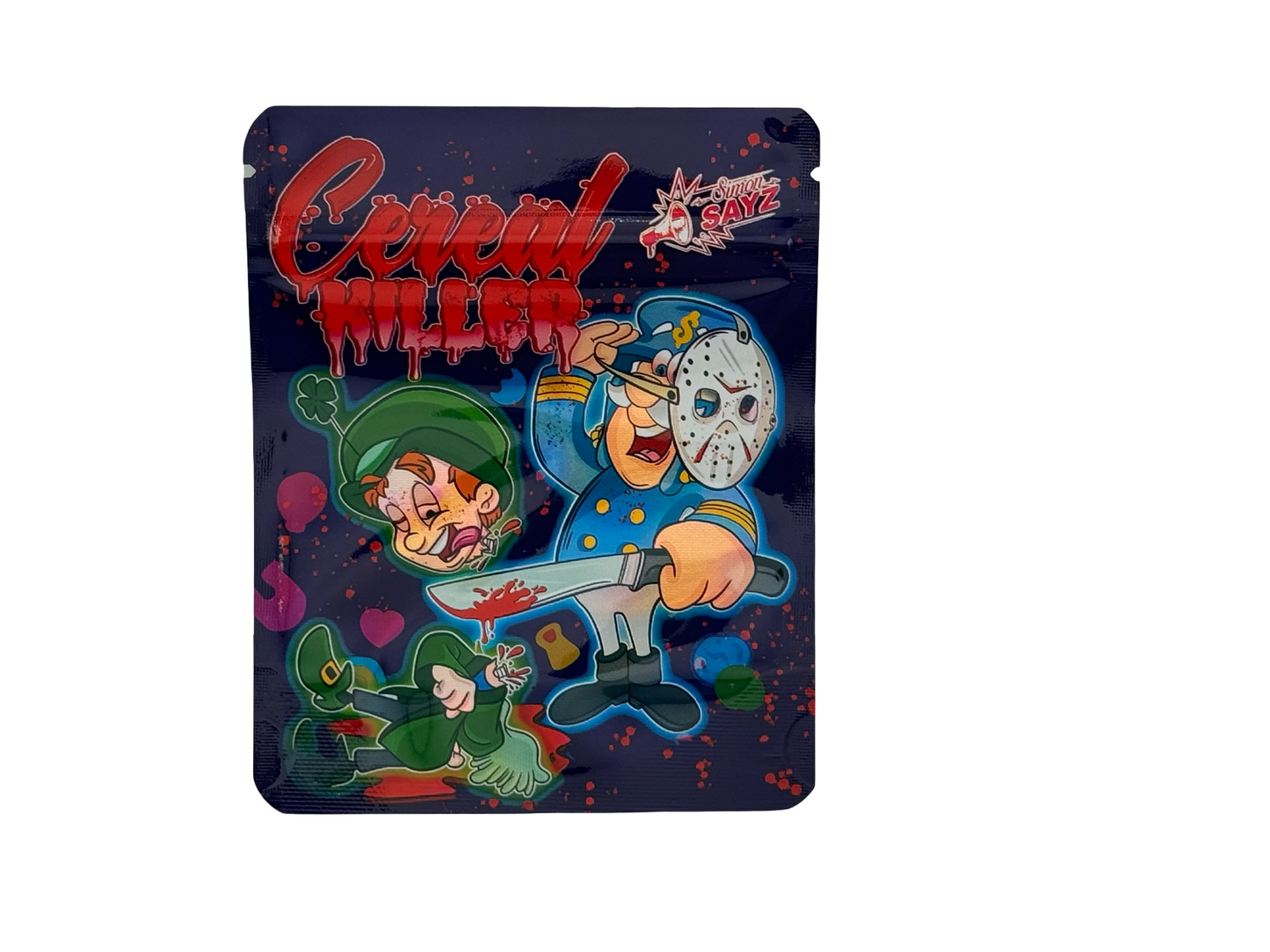 Cereal Killer 3.5g Mylar Bags Simon Sayz ($0.09 per bag) - Fire Mylar