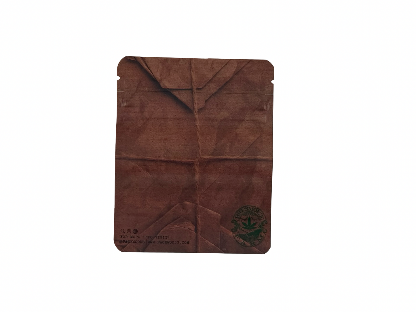 Buffalato Mylar Bags 3.5g Packwoods - Fire Mylar