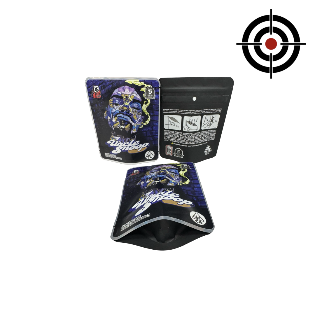 Uncle Snoop (Retro) Mylar Bags 3.5g Backpack Boyz