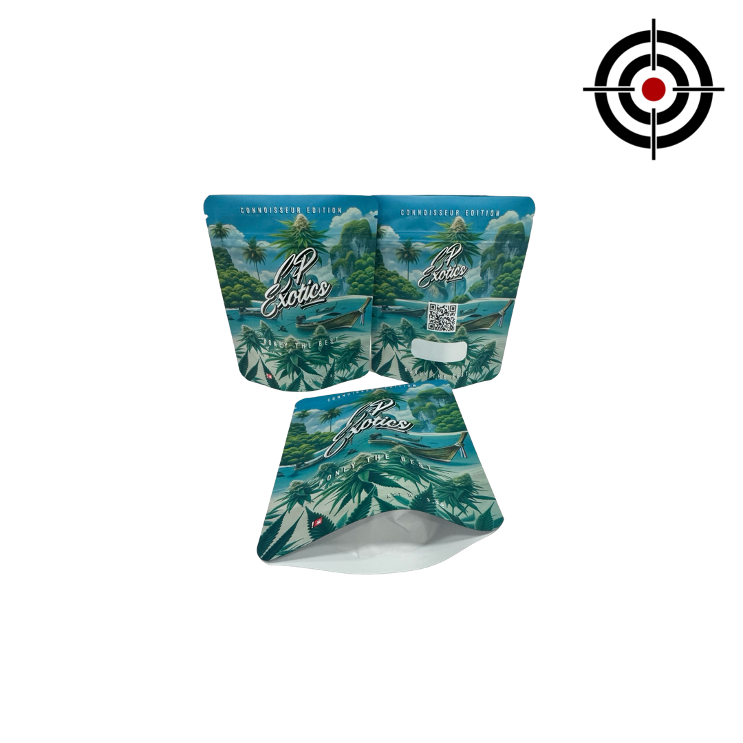 CP Exotics Mylar Bags 3.5g CP Exotics