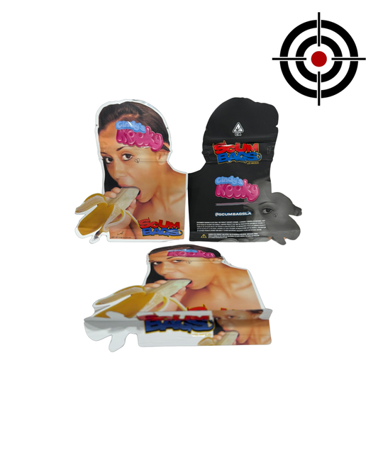 Cindy’s Cookie Mylar Bags 3.5g Scum Bags — 3.5g pre‑printed mylar bag — front