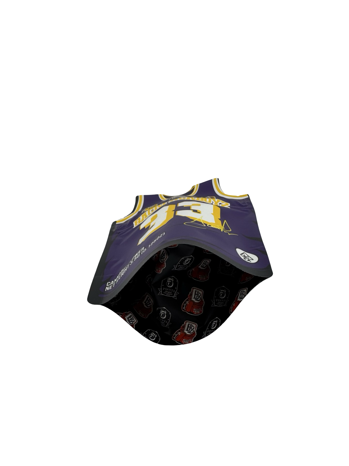 No 33 Mylar Bags 3.5g Backpack Boyz - Fire Mylar