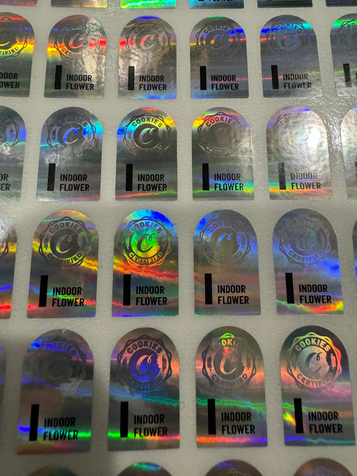 Cookies Hologram for 3.5g Mylar Bags