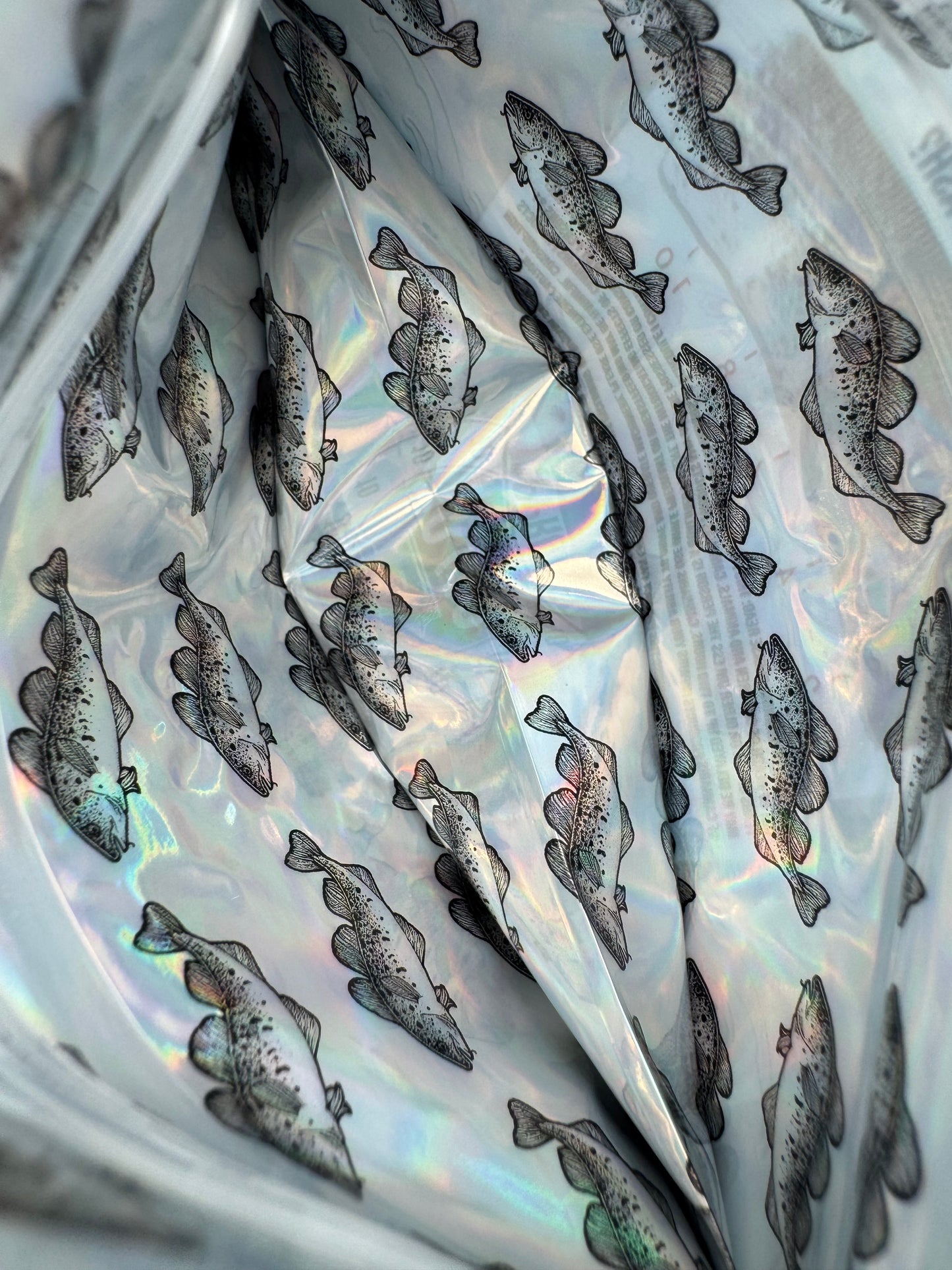Black Cod 3.5g Mylar Bags The Ten Co
