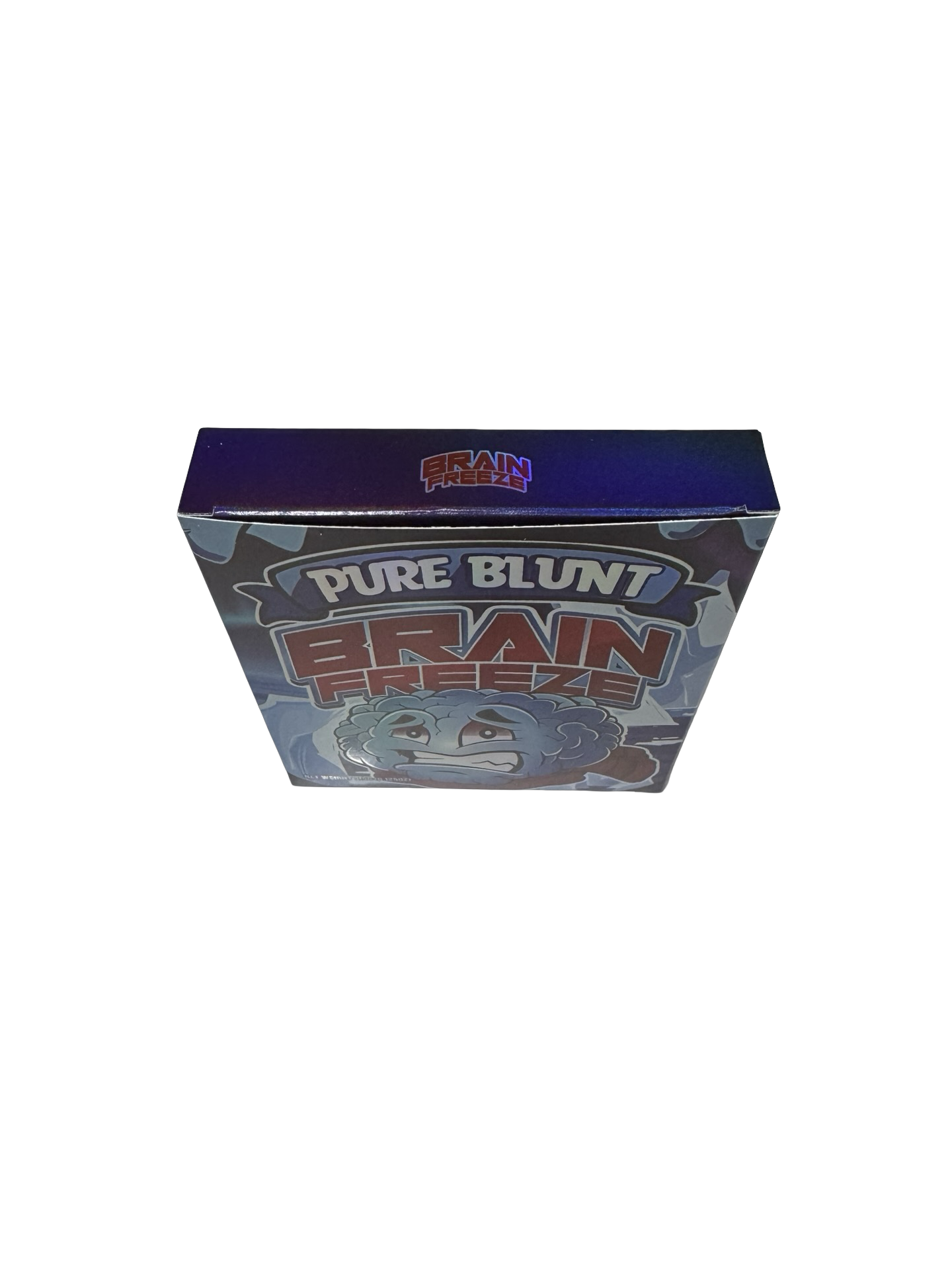 Brain Freeze 3.5g Mylar Bags & Boxes Pure Blunt