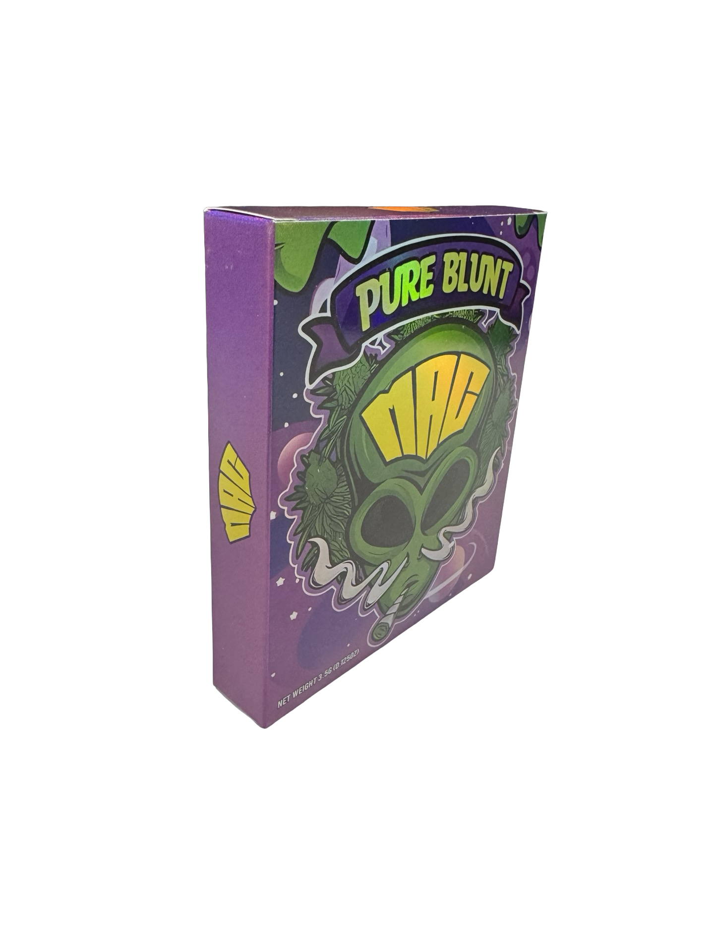 MAC 3.5g Mylar Bags & Boxes Pure Blunt