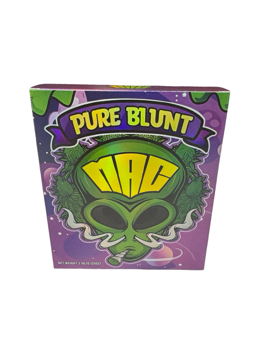MAC 3.5g Mylar Bags & Boxes Pure Blunt