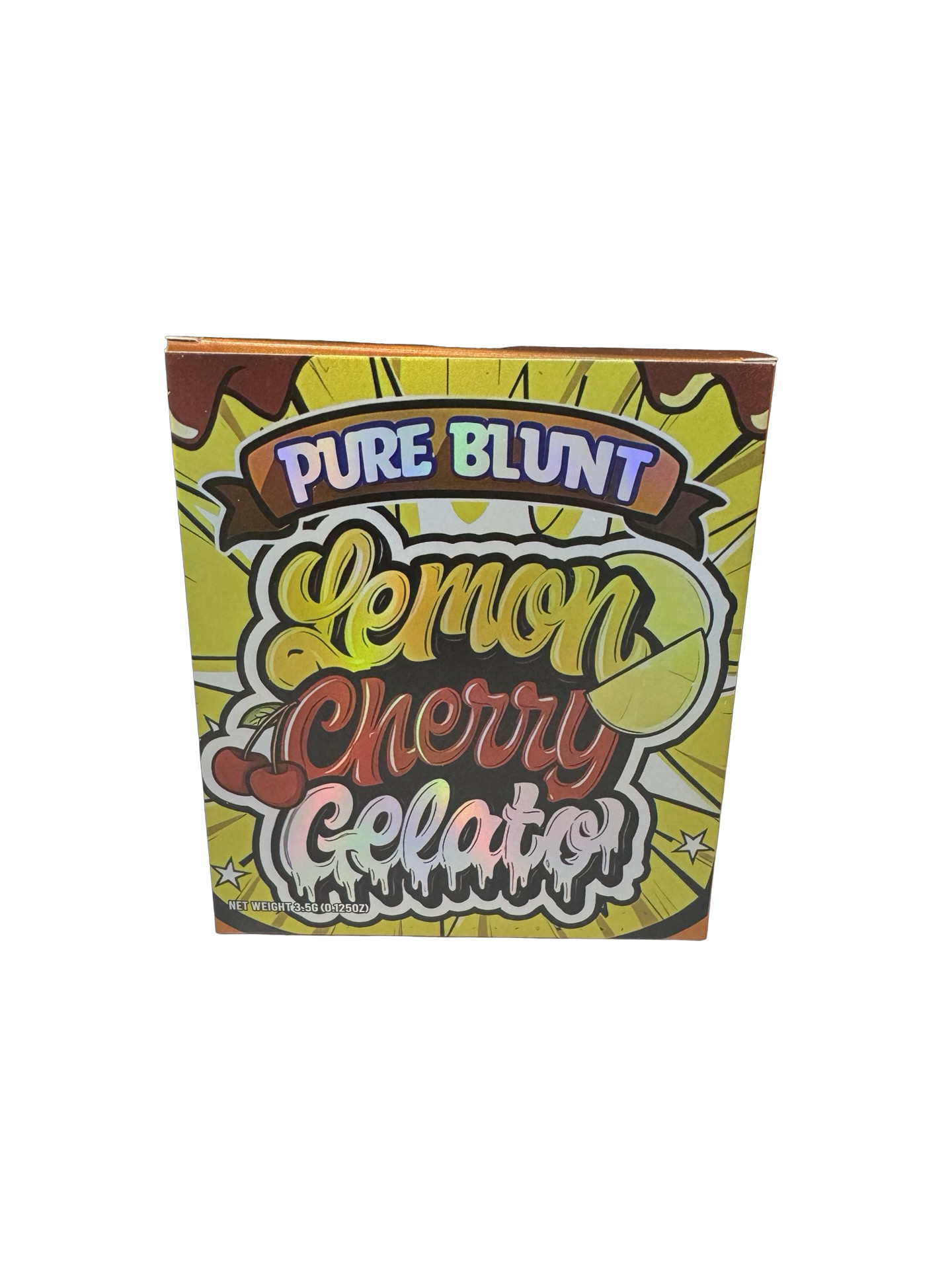 Lemon Cherry Gelato 3.5g Mylar Bags & Boxes Pure Blunt
