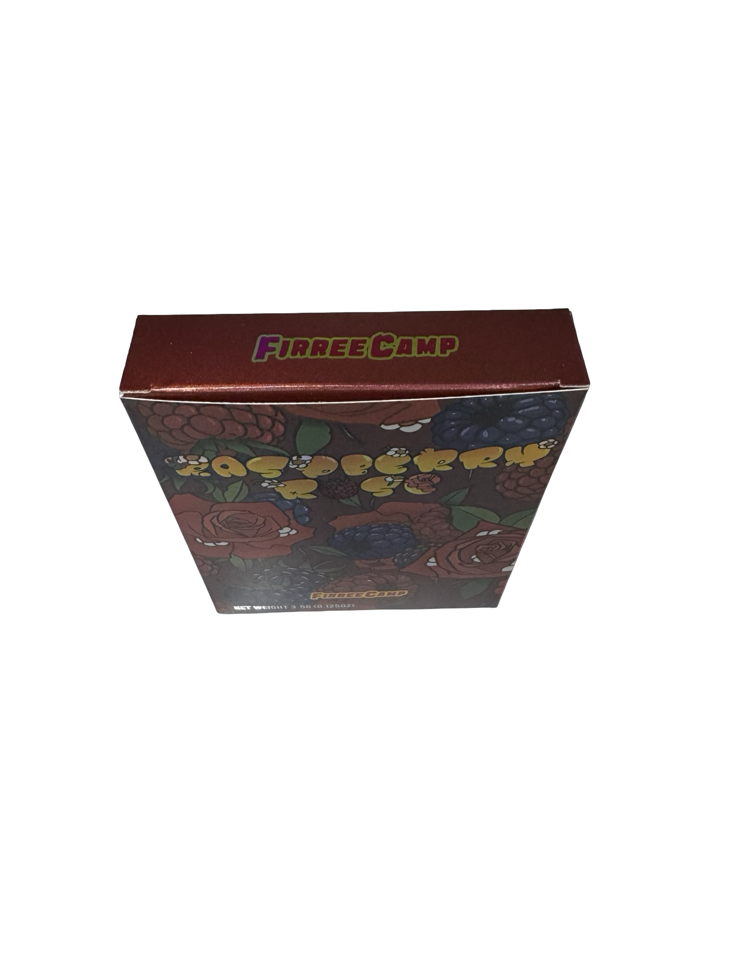 Raspberry Rose 3.5g Mylar Bags & Boxes Firree Camp